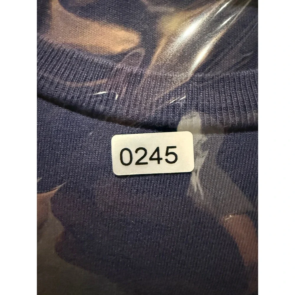 Polo Ralph Lauren Long Sleeve T-Shirt Mens Small Navy Blue Red Pony Logo Cotton